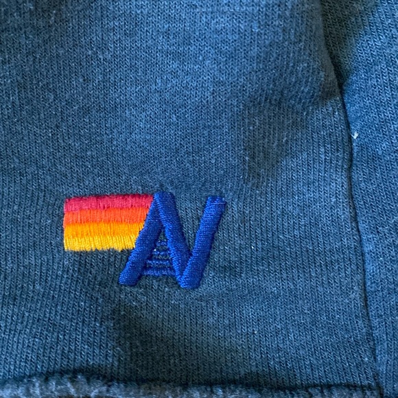 ❤️ Aviator Nation Rainbow Lightening Bolt Crop Sweater Size Medium - Picture 5 of 8